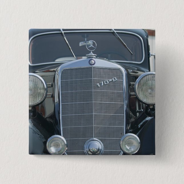 antik Mercedes 2 Knapp (Framsida)