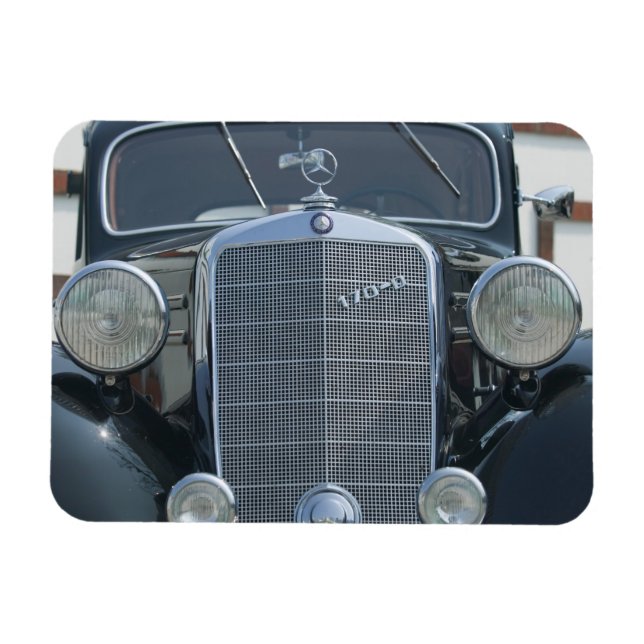 antik Mercedes 2 Magnet (Horisontell)