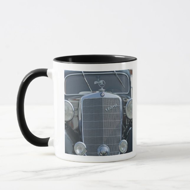 antik Mercedes 2 Mugg (Vänster)
