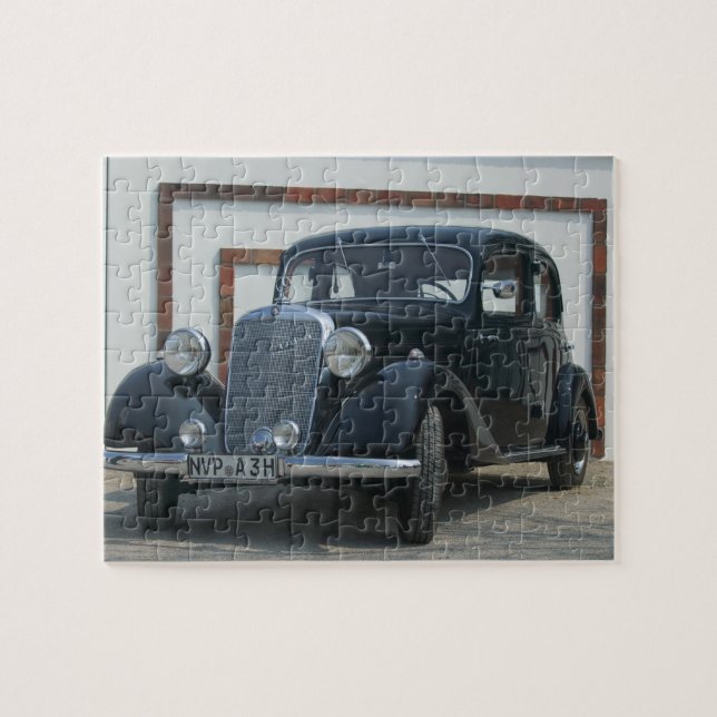 antik mercedes 3 pussel (Horisontell)
