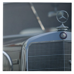 antik Mercedes 4 Kakelplatta