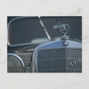 antik Mercedes 4 Vykort