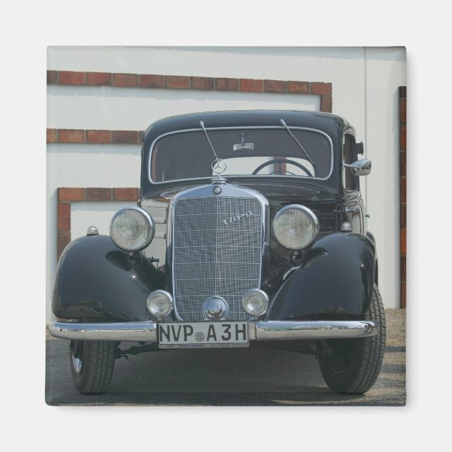 antik Mercedes Magnet (Framsidan)