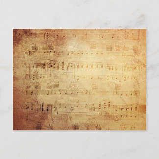 Antik musik vykort