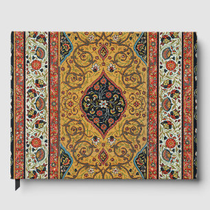 Antik persisk rik matta elegant mattan carpet gästböcker