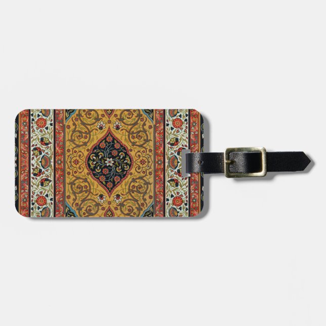 Antik persisk rik matta elegant mattor bagagebricka (Horisontell Framsida)