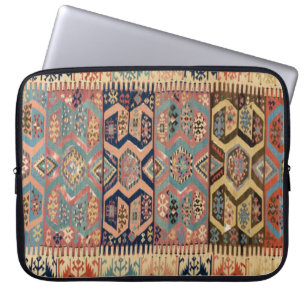 Antik persisk turkisk orientalisk matta laptop fodral