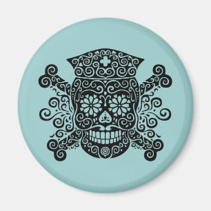 Antik piratsjuksköterska magnet