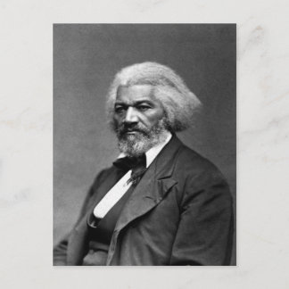Antik porträtt av Frederick Douglass Vykort