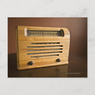 Antik radio vykort