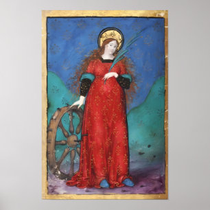 ANTIK RENAISSANCE TAROT / HJUL FÖR FORTUNA POSTER