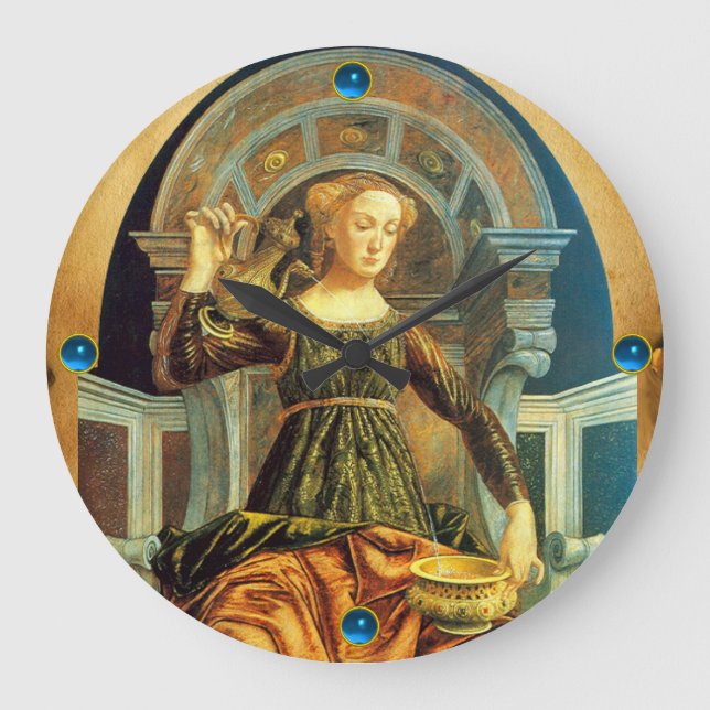 ANTIK RENAISSANCE TAROTS 14/ABSOLUTISM STOR KLOCKA (Framsida)