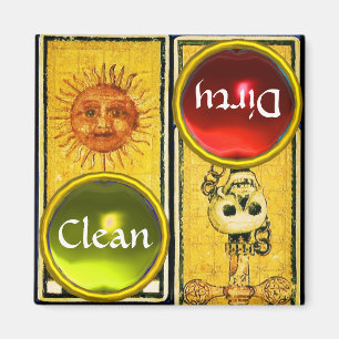 ANTIK RENAISSANCE TAROTS /SUN OCH ÖVERDÄNGARE AV MAGNET