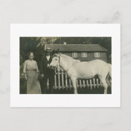 Antik riktig foto av norska bönder vykort