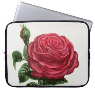 Antik roselitografi, François-Frédéric Grobon Laptop Fodral
