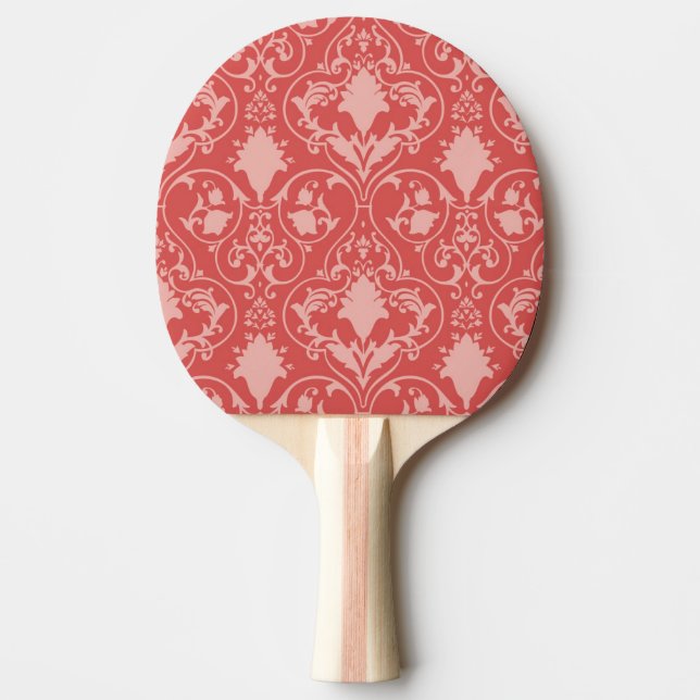 Antik rullatapet 2 pingisracket (Framsidan)