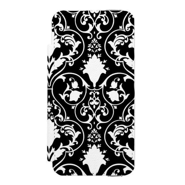 Antik rullatapet incipio iPhone wallet skal (Folio Framsidan)