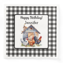 Antik Rustik Stuga Stil Födelsedag