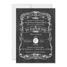 Antik Rustik Svart Trä & Vit Antik Bröllopsdekor