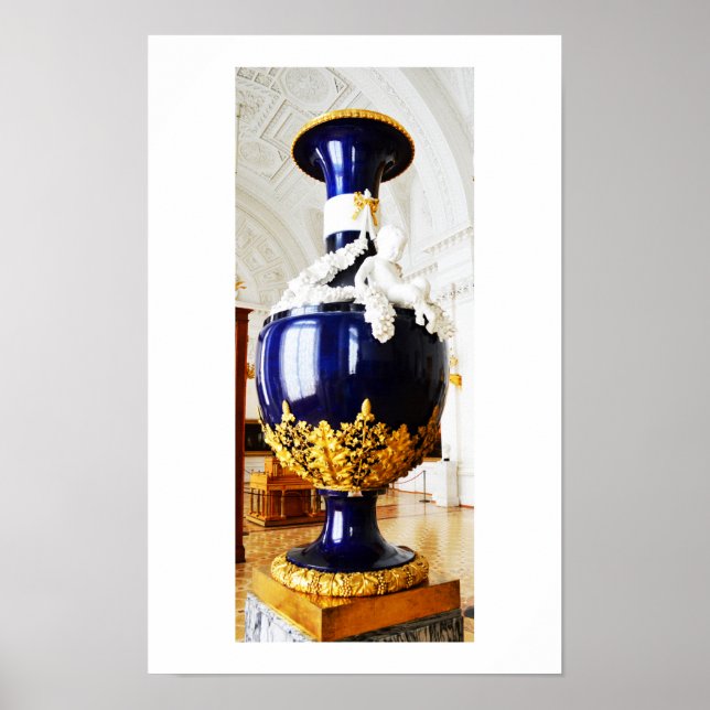 Antik rysk vas poster (Framsidan)