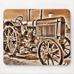 Antik Sepia för klassiker för Musmatta