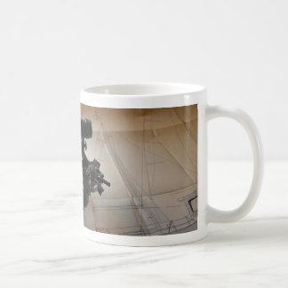Antik Sextant Kaffemugg