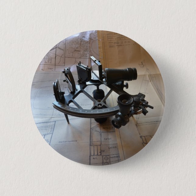 Antik Sextant Knapp (Framsida)