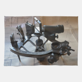 Antik Sextant Kökshandduk