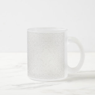 Antik snöremugg frostad glasmugg