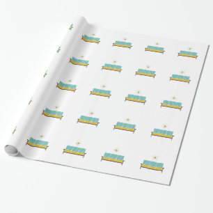 Antik soffa presentpapper