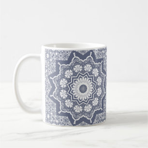 Antik spets kaffemugg