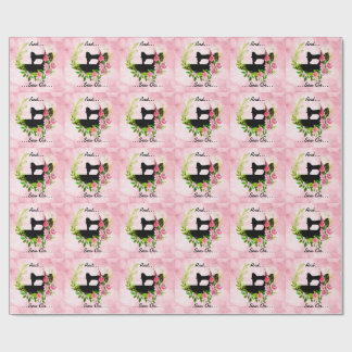 Antik symaskin Quilting Hantverkstema Presentpapper