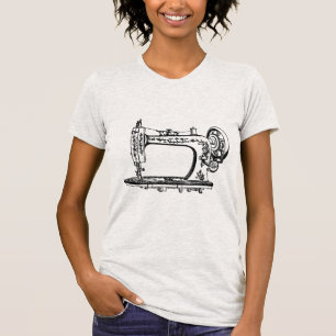 Antik symaskin tee shirt