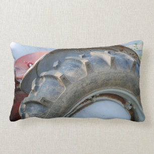 antik traktor lumbarkudde