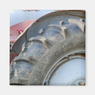 antik traktor magnet