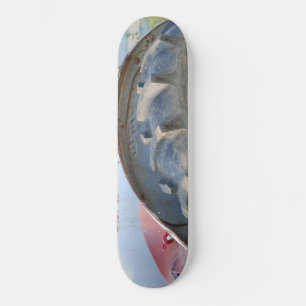 antik traktor old school skateboard bräda 21,6 cm