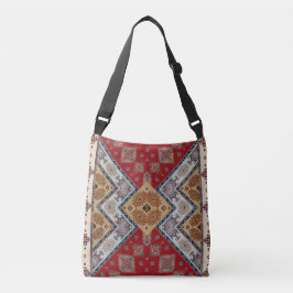Antik Turkisk Matta Gammal Kilim Axelväska