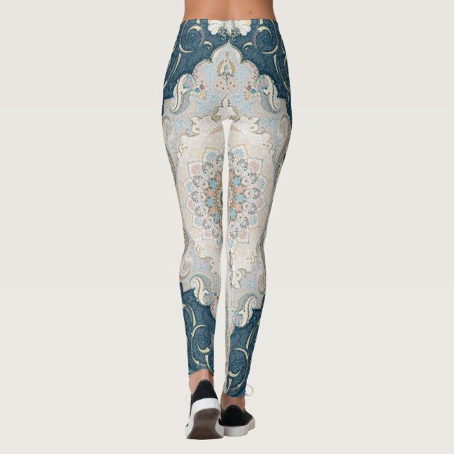 Antik turkisk persisk matta leggings (Baksida)