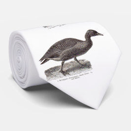 antik tysk fågelavtryck Wildgans vild goose Slips