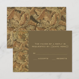 Antik Viktoriansk Varm Vintergröna Bröllop OSA Kort