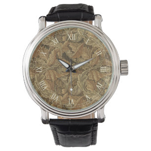 Antik viktoriansk William Morris blad Armbandsur