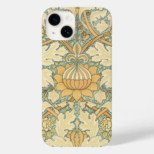 Antik viktoriansk William Morris blomstermönsterad