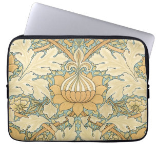 Antik viktoriansk William Morris blomstermönsterad Laptop Fodral