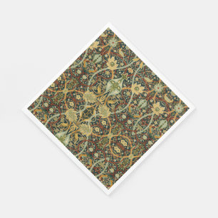 Antik William Morris Bullerswood-matta Pappersservett