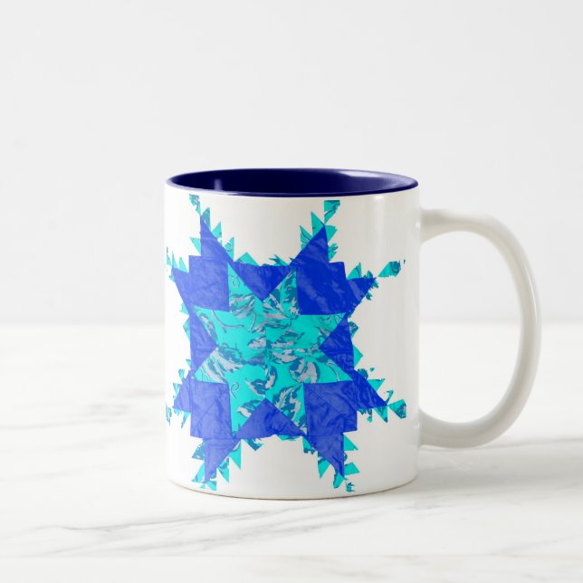 Antika amerikantäcken Två-Tonad mugg (Höger)