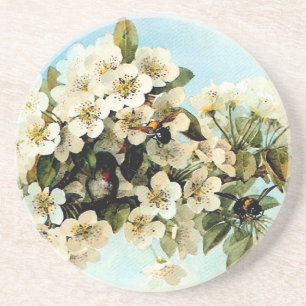 Antika äppelblommor underlägg