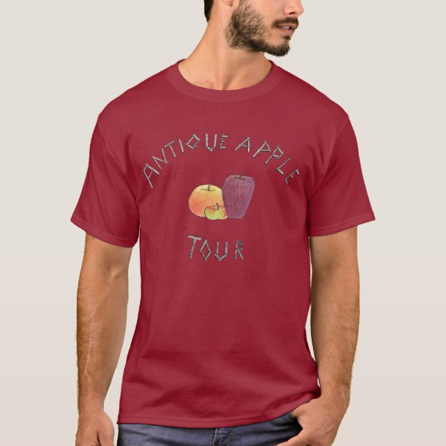 Antika Apple turnerar (sid2) T-shirt (Framsida)