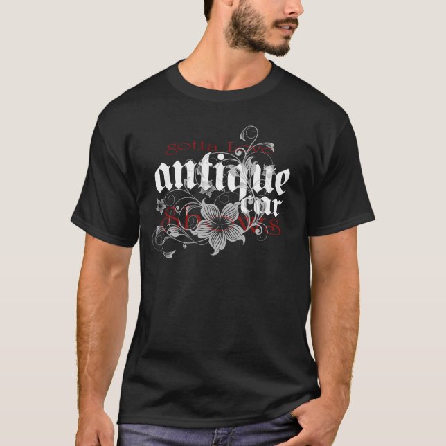 antika bilshows tee shirt (Framsida)