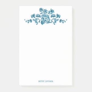 Antika blom- Vines Post-it Block