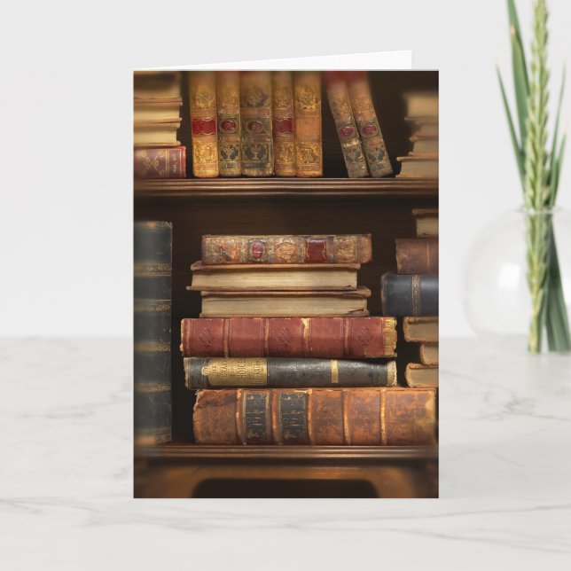 Antika Böcker Kort (Framsida)